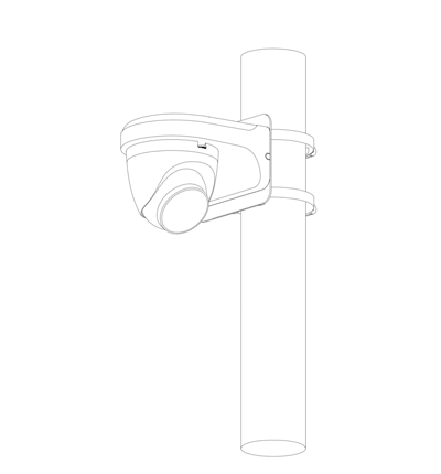 DAHUA HAC-HDW1801TQN-A - Camara Domo 4k/ 8 Megapixeles con Microfono Integrado/ Lente de 2.8mm/ 106 Grados de Apertura/ IR de 40 Metros/  Super Adapt/ Instalación Rapida/ WDR Real de 120 dB/ IP67/ Soporta: CVI/CVBS/AHD/TVI/