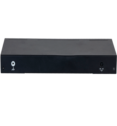 DAHUA PFS3110-8ET1GT1GF-96 -Switch PoE de 10 Puertos/8 Puertos Poe 10/100/1Puerto SFP de1000 Mbps/1 Puerto Uplink de 10/100/1000/ 96 Watts Totales/ Alimentación hasta 250 Mts/Soporta PoE Whatchdog/Puerto Rojo soporta IEEE 802.3bt/