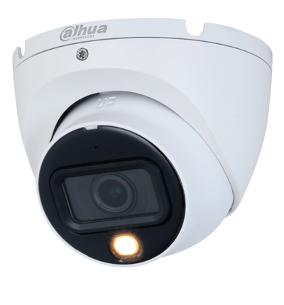 DAHUA HAC-HDW1801TLM-IL-A - Camara Domo 4k/ Iluminador Dual Inteligente + Full Color/ Lente de 2.8mm/ 106 Grados de Apertura/ 20 Metros de Iluminación IR y Visible/ Super Adapt/ Microfono Integrado/ WDR Real de 120 dB/ IP67/