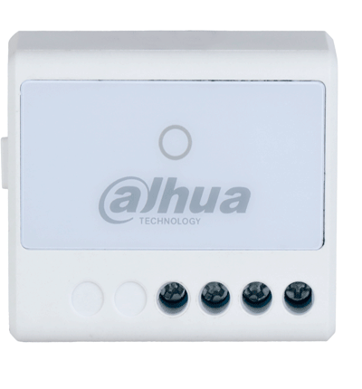 DAHUA DHI-ARM7012-W2 - Interruptor Inalámbrico/ 1 Salida de Relevador NO/NC de 100–240 VAC Max 13 A/ Entrada de 100-240 Vca 50/60 Hz/ Comunicación Estable/ Detector de Interferencias/ Indicador de Estatus/