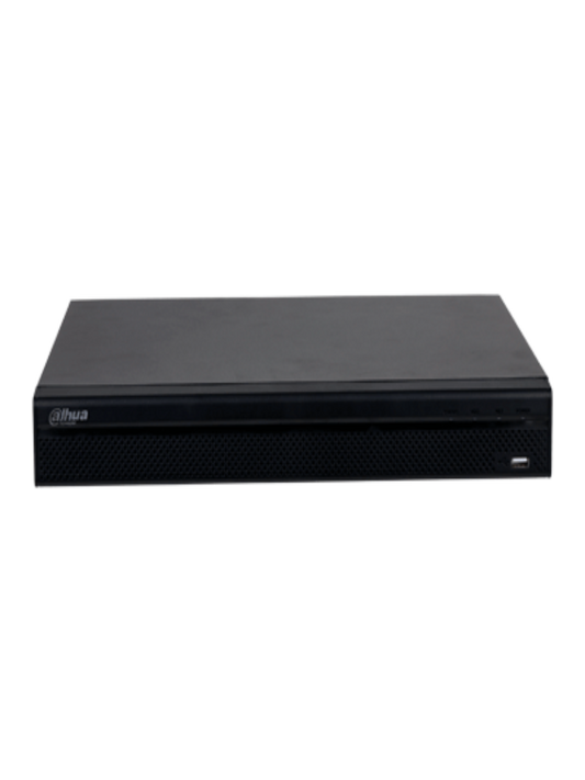 DAHUA DHI-NVR4216-16P-4KS3 NVR de 8 MP/ 4k / 16 Canales IP/ 16 Puertos PoE/ Rendimiento de 160 Mbps/ Smart H.265+/ 2 Bahias de Discos Duros/ Salidas de Video HDMI&VGA/ 4&2 E&S de Alarmas/ Soporta cámaras WizSense/ H.265+/ 4 canales SMD Plus/