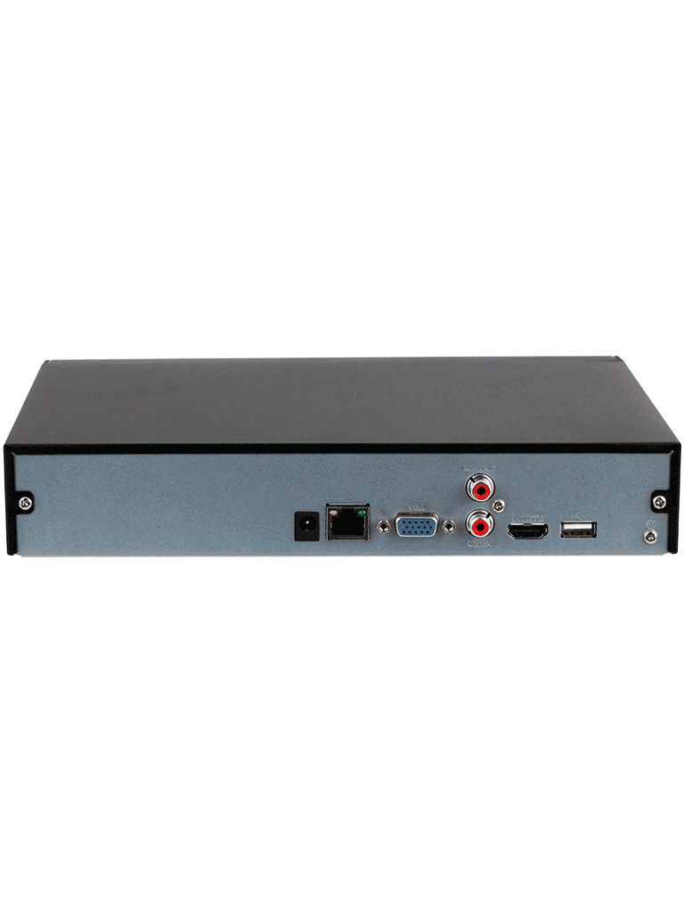 DAHUA NVR2116HS-I2 - NVR de 8 Megapixeles/ 4k/ 16 Canales IP/ WizSense/ Con IA/ Rendimiento de 144 Mbps/ Smart H.265+/ 1 Ch de Reconocimiento Facial o 1 Canal de Protección Perimetral o 4 Canales de SMD/ 1 Puerto SATA 10 TB/ HDMI&VGA/ Onvif/