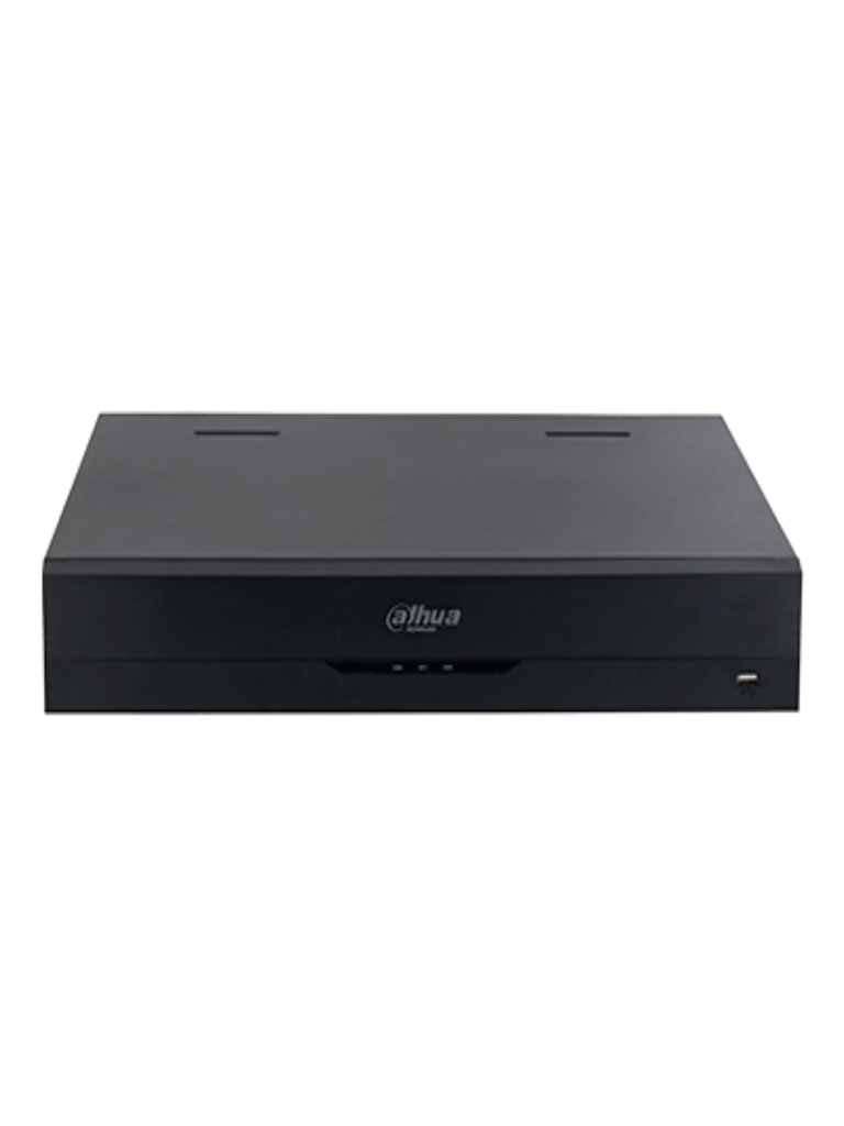 DAHUA NVR4416-16P-EI - NVR de 8 MP /16 Canales IP/ WizSense/ 4k con IA/ 16 Puertos PoE af/at/ 4 Bahias para Discos Duros/ 1 Canal de Reconocimiento Facial por NVR/ 4 Ch con SMD Plus/ Soporta Cámaras con IA/ 10 Bases de Datos de Rostros