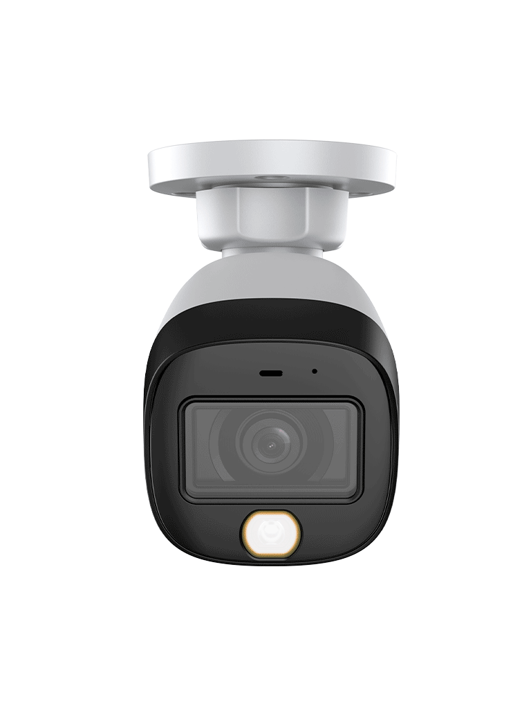 DAHUA HAC-HFW1801C-IL-A - Cámara bullet ofrece resolución 4K de 8 MP, iluminador dual para entornos oscuros, lente de 2.8 mm con ángulo de 106°, alcance IR de 20 m, WDR real de 120 dB, tecnología Super Adapt y micrófono integrado