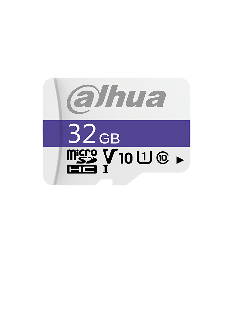 DAHUA DHI-TF-C100/32GB - Dahua Memoria Micro SD de 32 GB UHS-I/ C10/U1/V10/ Velocidad de Lectura 90 MB/s/ Velocidad de Escritura de 15MB/s/