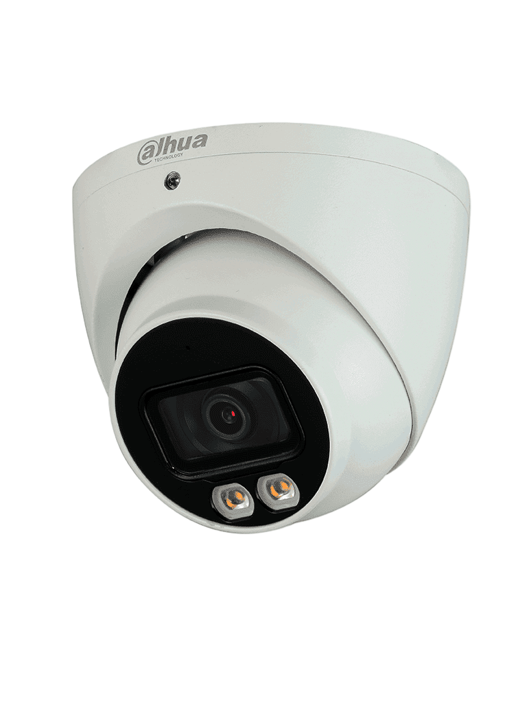 DAHUA HAC-HDW1239TN-IL-A-S2 - Camara Domo de 2 Megapixeles/ Iluminador Dual Inteligente+Full Color/ Lente de 2.8 mm/ 107 Grados/ Audio