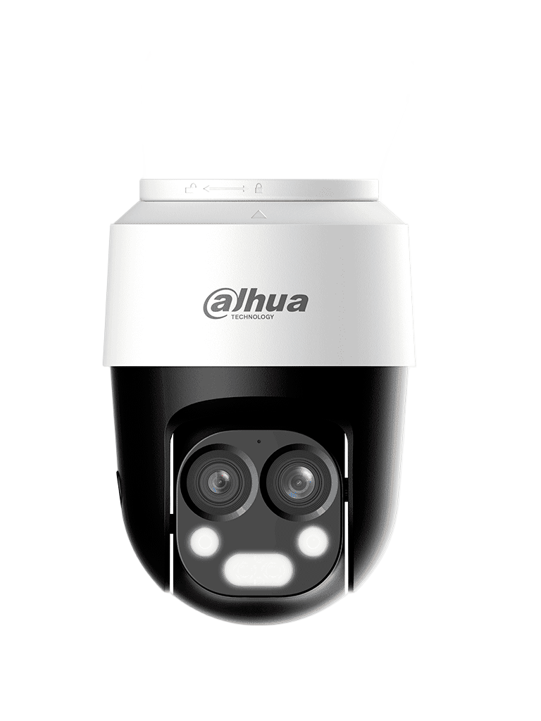 DAHUA HAC-PT1200B-IL-A-E2Z - Cámara PT Dual de 2 Megapíxeles/ HDCVI X PLUS/ 6x Zoom Hibrido 2 Lentes/ Lentes de 2.8mm y 6mm/ Angulo de 109 y 47.2 mm/ Iluminador Dual Inteligente 50 Mts/ Micrófono Integrado/ Super Adapt/ IP66/