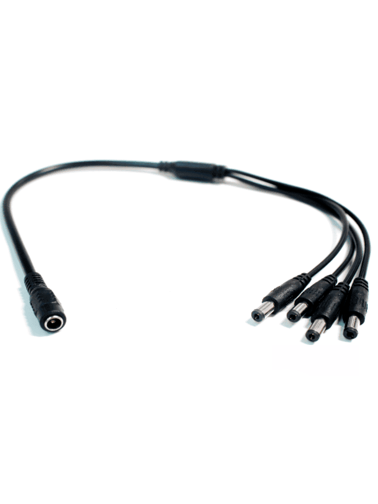 DAHUA PULPOKIT - Divisor de Energía para Camaras / 1 Entrada Hembra/ 4 Salidas Macho/ New Pull (Nuevo sin Caja)