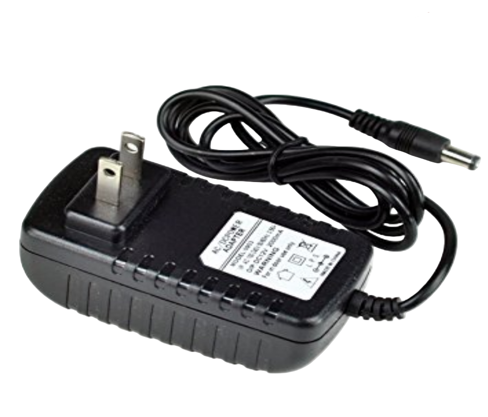 SAXXON PSU1202E - Fuente de Poder Regulada de 12 Vcc 2 Amperes/ Con Cable de 1.2 Metros/ Conector Macho/ Especial para Camaras de CCTV/ Usos Multiples/