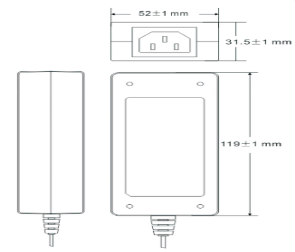 SAXXON PSU1205D - Fuente de Poder Regulada de 12 Vcc a 5 Amperes/ Ideal para Equipos de Alto Consumo de Corriente/ Para Usos Multiples: Sistemas de CCTV, Acceso, Asistencia, etc/ Certificación UL/