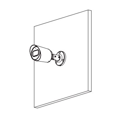DAHUA HAC-HFW1801T - Camara Bullet 4k Metalica/ 8 Megapixeles/ Lente de 2.8 mm/ 106 Grados de Apertura/ IR de 30 Metros/ WDR Real/ Metalica/ Soporta: CVI/TVI/AHD/CVBS/