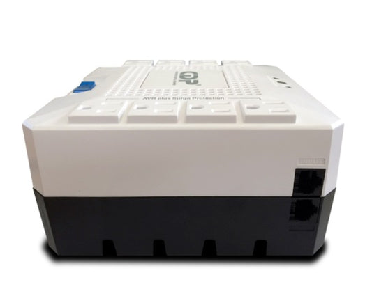 CDP R-AVR1808 - Regulador para equipos electrónicos de alto consumo, 1800VA / 1000W, con 8 tomas y protección.