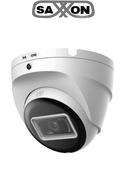 SAXXON SUA-HAC-T20M-0280B- Cámara Turret de 2 Megapíxeles 1080P/ Lente de 2.8 mm con Apertura de Hasta 100°/ Cámara Metálica
