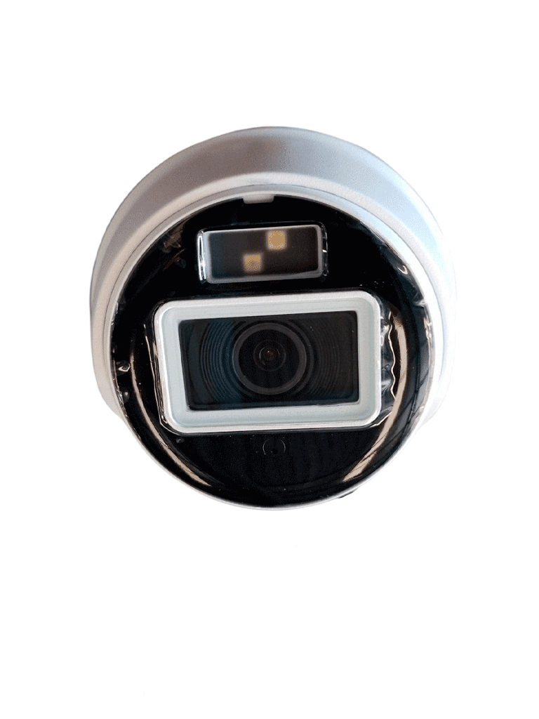 DAHUA DH-HAC-T2A51N-U-IL-A- Cámara Domo 5 MP Serie Cooper/ Lente 2.8 mm con Apertura de Hasta 100°/ Iluminación Dual Inteligente/ Micrófono Integrado/ Iluminación de Hasta 30Mts IR + 20Mts Luz Calida/ Metal/ IP67/ Para Exterior
