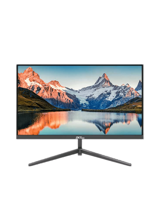 ZKTECO ZD222KA - Monitor LED Full HD de 22 pulgadas / Resolución 1920 x 1080 / Retroiluminación DLED / 1 Entrada de video HDMI y 1 VGA / Ángulo de Visión Horizontal 178° /  Soporte VESA / Incluye Cable HDMI / Ideal para hogar y oficina