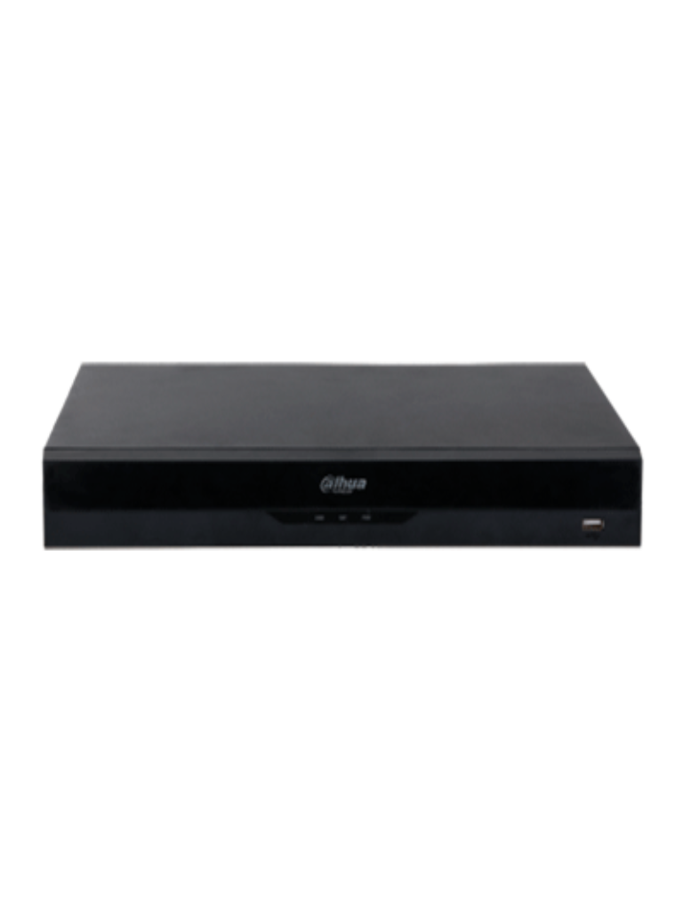 DAHUA NVR2208-8P-I2 - NVR de 8 Megapixeles/ 8 Canales IP/ WizSense/ 8 Puertos PoE/ Smart H.265+/ 1 Ch de Reconocimiento Facial y FD/ Hasta 10 Bases de Datos de Rostros/ 2 Puertos SATA/ SMD Plus/ Max. Decodificación de  6x1080p FPS/ Onvif/