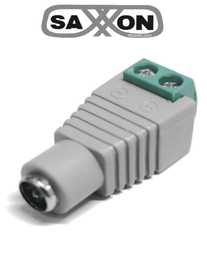 SAXXON PSUBR13H - Bolsa de 10 Conectores Hembra para Fuentes de Alimentación/ Terminales Tipo Tornillo Positivo y Negativo/ Resistente a la Oxidación/