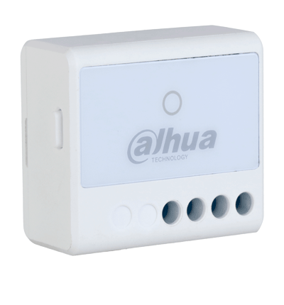 DAHUA DHI-ARM7012-W2 - Interruptor Inalámbrico/ 1 Salida de Relevador NO/NC de 100–240 VAC Max 13 A/ Entrada de 100-240 Vca 50/60 Hz/ Comunicación Estable/ Detector de Interferencias/ Indicador de Estatus/