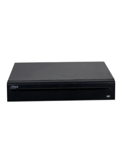 DAHUA DHI-NVR4216-16P-4KS3 NVR de 8 MP/ 4k / 16 Canales IP/ 16 Puertos PoE/ Rendimiento de 160 Mbps/ Smart H.265+/ 2 Bahias de Discos Duros/ Salidas de Video HDMI&VGA/ 4&2 E&S de Alarmas/ Soporta cámaras WizSense/ H.265+/ 4 canales SMD Plus/