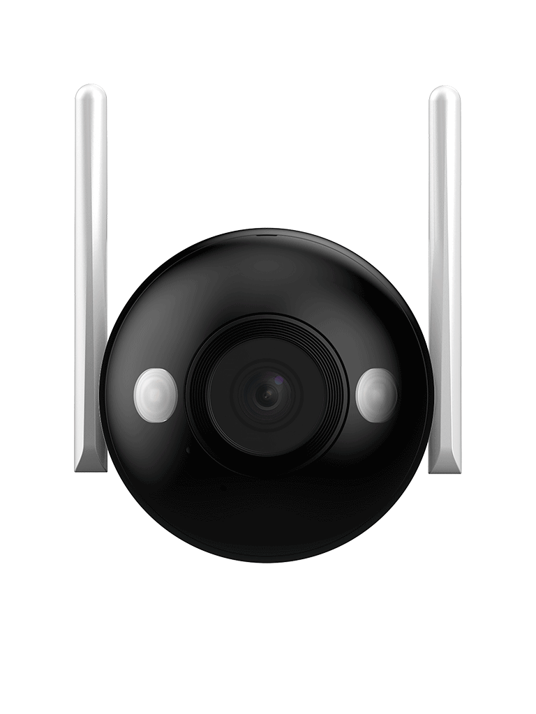 DAHUA F4CN-PV - Cámara IP Bullet WiFi de 4 Megapíxeles / Full Color + Iluminación Dual Inteligente / Disuasión Activa/ Lente 2.8mm / Audio 2 Vías/ Micrófono y Altavoz Integrados/ 30 Metros de Iluminación/ IA/ IP67/