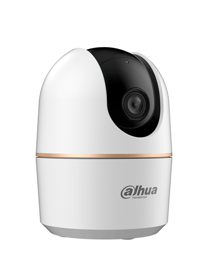 DAHUA DH-H3A - Cámara IP Domo Motorizado Wifi de 3 Megapíxeles con IA, autotracking, audio bidireccional (micrófono y altavoz), sirena integrada, IR de 10 m, detección de humanos y ranura MicroSD