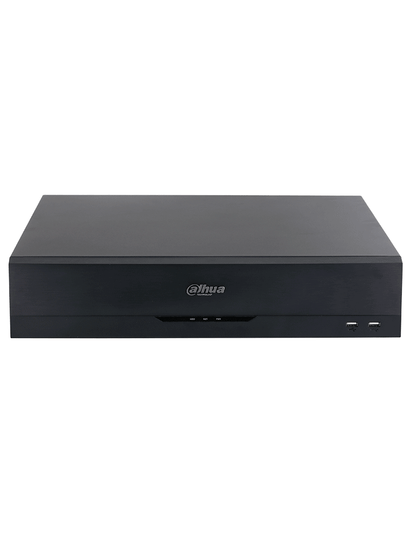 DAHUA DHI-NVR5864-16P-EI - NVR de 64 canales IP 4K con tecnología Acupick de 16 puertos PoE, RAID 0/1/5/6/10, 384 Mbps. IA avanzada: detección y reconocimiento de rostros, protección perimetral, SMD Plus en 8 canales.