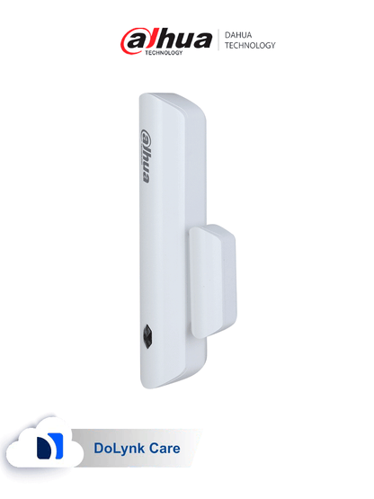 DAHUA DHI-ARD323-W2(S) - Contacto Magnético Inalámbrico Interior/ Diseño Compacto/ 1 Entrada de Contacto Seco / Led Indicador / Alarma de Batería Baja / Detección de Intensidad de Señal / Función de Salto de Frecuencia/