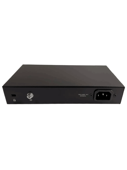 DAHUA  DH-SF1006LP - Switch PoE de 6 Puertos Fast Ethernet/ 4 Puertos PoE 10/100/ 36 Watts Totales/ 2 Puertos Uplink RJ45 10/100/ PoE Watchdog/ Soporta hasta 250mts sobre UTP CAT 6/ Protección Contra Descargas/