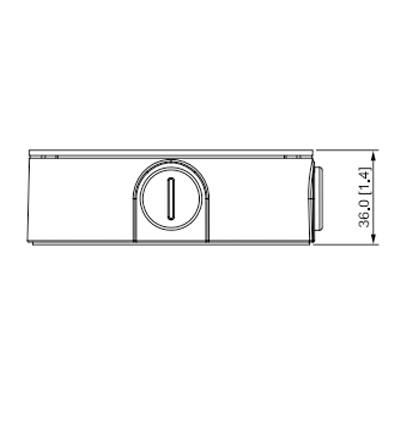 DAHUA PFA13G - Caja de Conexiones Metálica/ Compatible con Domo y Bala/ Consulte la Selección de Accesorios/  Series: HAC-HDW1200/1230/1500/1220SL, IPC-T1B20/40/ IPC-T1B20-L / HAC-HDW1801TL-A/ HAC-HDW1200TL-A/Entre Otras/ Uso Interior/
