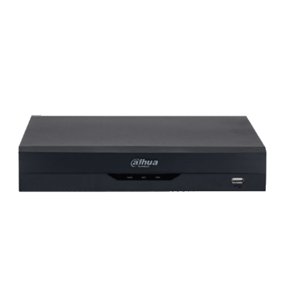 DAHUA XVR5116HS-I3 - DVR 16 Canales 5 Megapixeles Lite WizSense/ H.265+/ 16 Canales +8 IP/ Hasta 24 Canales IP/ 2 Canales de Reconocimiento Facial/ SMD Plus/ Protección Perimetral/ 1 Sata/ Soporta CVI/AHD/TVI/ CVBS e IP/ IoT&POS/