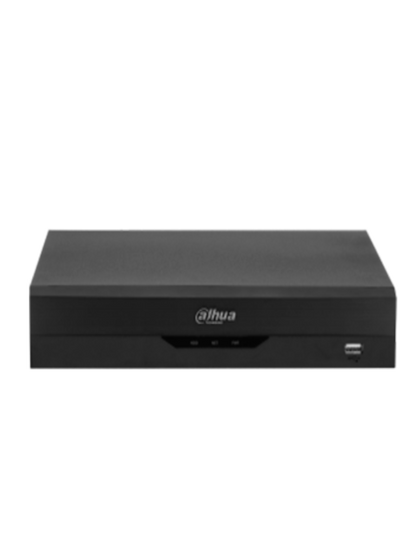 DAHUA XVR5108HS-I3 - DVR de 8 canales 5MP Lite, WizSense con IA, H.265+, 8 Canales Analogos + 4 IP o hasta 12 canales IP, 1 canal de reconocimiento facial, SMD Plus, 1 canal de protección perimetral y 1 bahía HDD