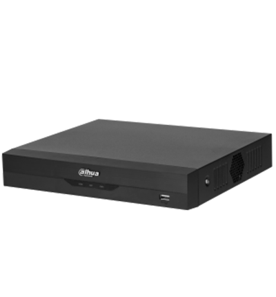 DAHUA XVR5108HS-I3 - DVR de 8 canales 5MP Lite, WizSense con IA, H.265+, 8 Canales Analogos + 4 IP o hasta 12 canales IP, 1 canal de reconocimiento facial, SMD Plus, 1 canal de protección perimetral y 1 bahía HDD