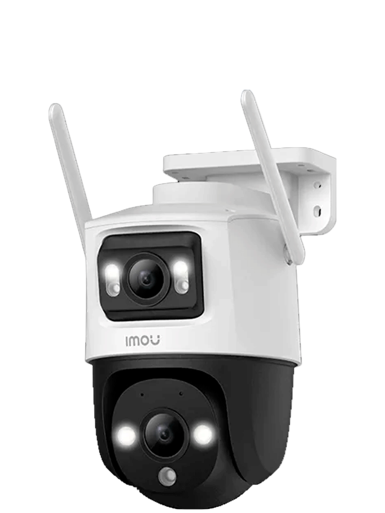 IMOU Cruiser Dual 10MP (IPC-S7XN-10M0WED ) - Cámara IP PT Dual Wifi Full Color con lente Fijo de 5 Megapixeles + Lente PT 5 Megapixeles. Cuenta con 30 m de Iluminación Nocturna y Audio Bidireccional con micrófono y tecnología IMOU Sense