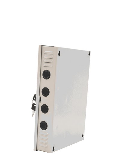 SAXXON SX20A18CH - Fuente de Poder Profesional 12 VCD / 20 Amperes / 18 Canales / 1.1 Amperes por Canal / Protección contra Sobrecargas / Led Indicador de Funcionamiento