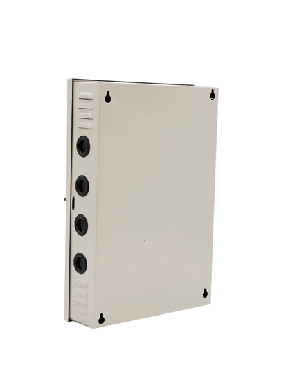 SAXXON SX20A9CH - Fuente de Poder Profesional 12 VCD / 20 Amperes / 9 Canales / 2.2 Amperes por Canal / Protección contra Sobrecargas / Led Indicador de Funcionamiento