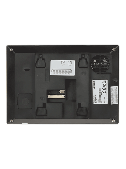DAHUA KTW02 - Kit de Videoportero IP Wifi/ Monitor de 7 Pulgadas Wifi/ 6&1 E&S de Alarma/ Soporta PoE/ Frente de Calle con Camara de 2 Megapixeles/ Ranura MicroSD/ Apertura de Puerta/ Soporta Hasta 3000 Tarjetas/ IP65/