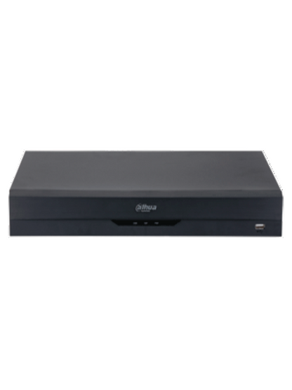 DAHUA XVR5216AN-I3 - DVR de 16 Canales de 5 Megapíxeles Lite/ WizSense/ H.265+/ 2 Bahías de Discos Duros/ 16 Canales + 8 Canales IP/ Hasta 24 Ch IP/ 2 Canales de Reconocimiento Facial/ Codificación IA/ SMD Plus/ Proteccion Perimetral/