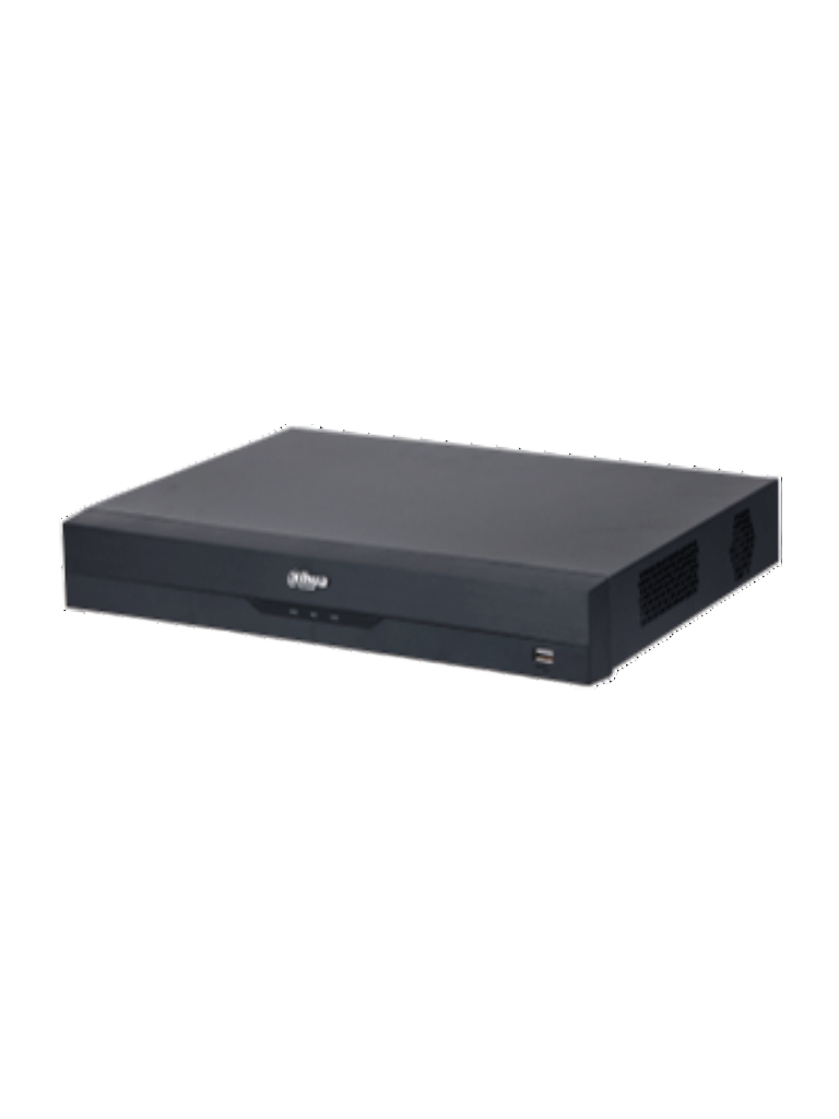 DAHUA XVR4232AN-I - DVR de 32 Canales de 1080p Lite/ WizSense/ H.265+/ Codificación IA/ 2 Bahías de Discos Duros/ 16 Canales con SMD Plus/ Busqueda Inteligente (Humanos y Vehiculos)/ Salidas de Video, HDMI & VGA