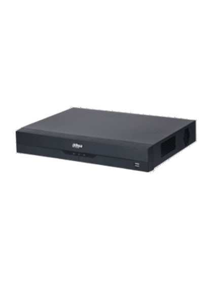 DAHUA XVR4232AN-I - DVR de 32 Canales de 1080p Lite/ WizSense/ H.265+/ Codificación IA/ 2 Bahías de Discos Duros/ 16 Canales con SMD Plus/ Busqueda Inteligente (Humanos y Vehiculos)/ Salidas de Video, HDMI & VGA