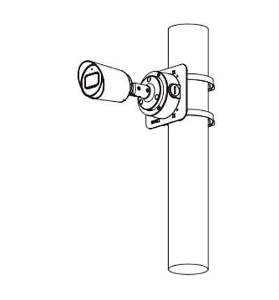 DAHUA HAC-HFW1801T - Camara Bullet 4k Metalica/ 8 Megapixeles/ Lente de 2.8 mm/ 106 Grados de Apertura/ IR de 30 Metros/ WDR Real/ Metalica/ Soporta: CVI/TVI/AHD/CVBS/