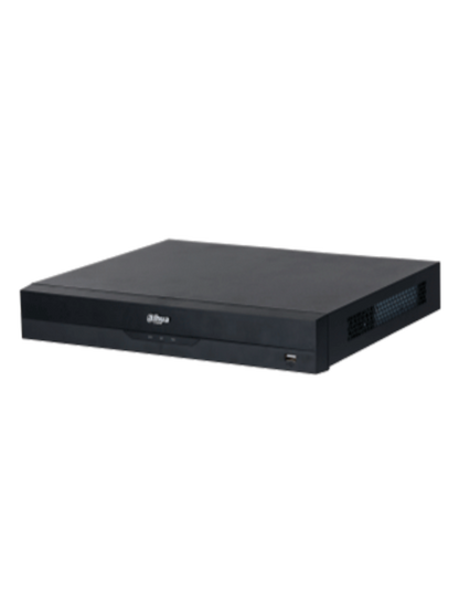 DAHUA NVR2216-16P-I2 - NVR de 8 Megapixeles /16 Canales IP/ WizSense/ 4k Con IA/ 16 Puertos PoE/ 2 Bahías de Discos Duros / 1 Ch de Reconocimiento Facial y FD/ 10 Bases de Datos de Rostros/ H.265+/ SMD Plus/ Soporta Camaras con IA/