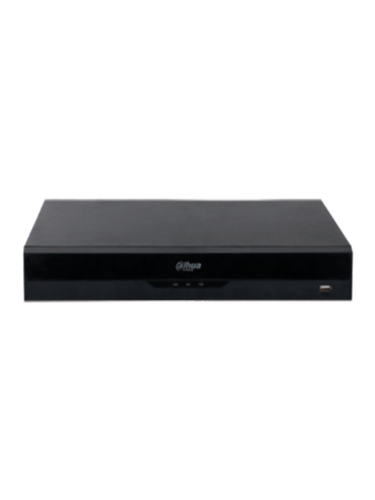 DAHUA NVR2208-8P-I2 - NVR de 8 Megapixeles/ 8 Canales IP/ WizSense/ 8 Puertos PoE/ Smart H.265+/ 1 Ch de Reconocimiento Facial y FD/ Hasta 10 Bases de Datos de Rostros/ 2 Puertos SATA/ SMD Plus/ Max. Decodificación de  6x1080p FPS/ Onvif/