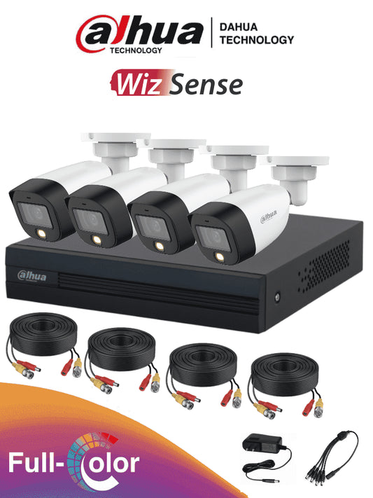 Kit-Full-Color-2Mp-Wizsense-H265+-HFW1209C-XVR1B04-bullet-dvr