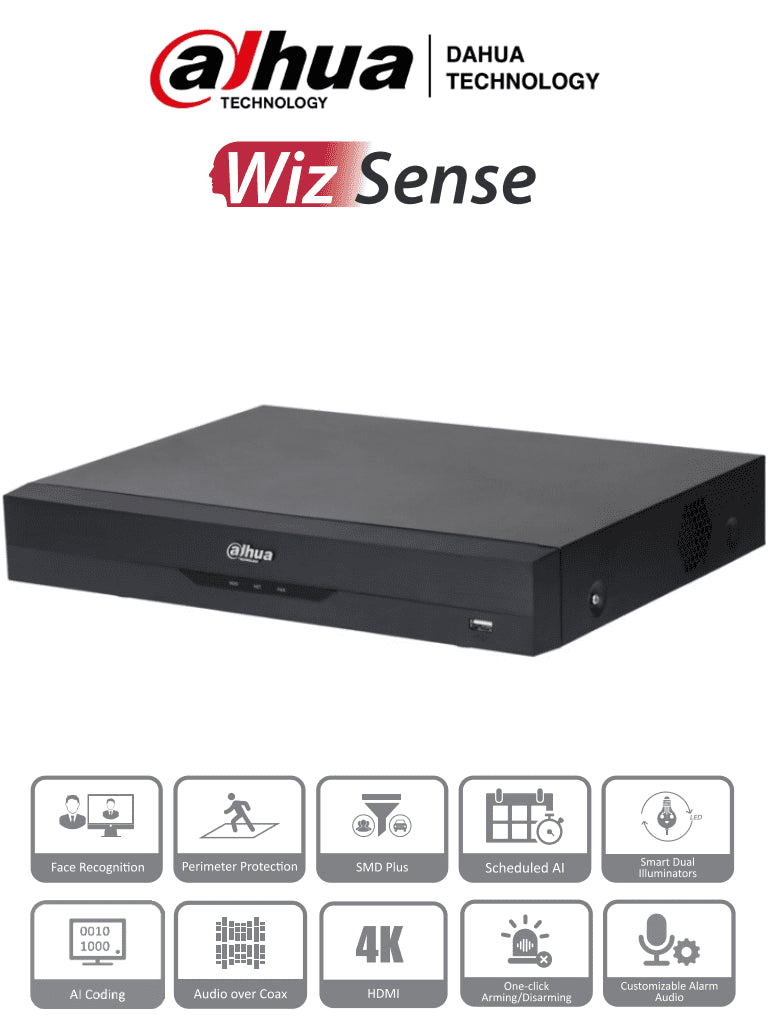 Dahua-XVR5116H-4KL-I3-DVR-de-16-canales-4k-8mp-H265-XVR-16Ch