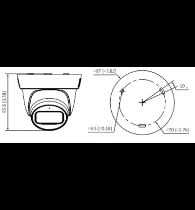 Dahua-HDW1200TLA-Camara-Seguridad-domo-audio-microfono-IP67