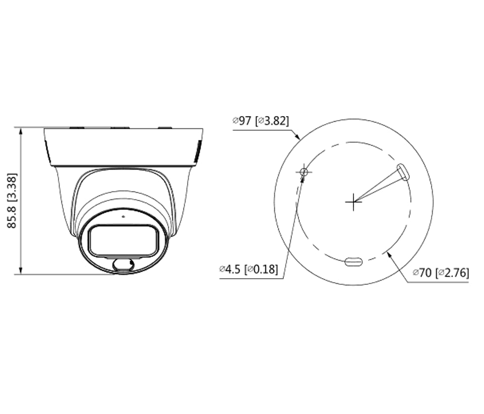Dahua-HDW1239TLA-Camara-Seguridad-Domo-2mp-1080p-Audio-Microfono-IP67-Full-Color