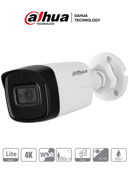 Dahua-HFW1801TLA-Camara-Seguridad-bullet-Audio-Microfono-WDR-IR-80M-IP67