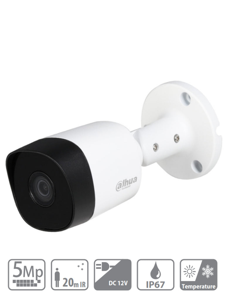 B2A51-bullet-5mp-IR 20m-lente 2.8mm-Exterior